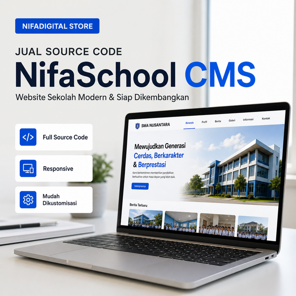 Nifaschool CMS - Source Code Website Sekolah, Madrasah & SPMB Online Laravel